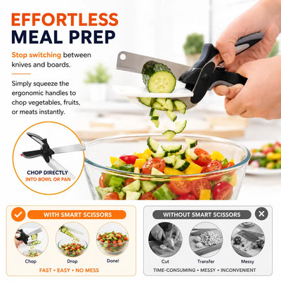 2-in-1 Kitchen Clever Knife