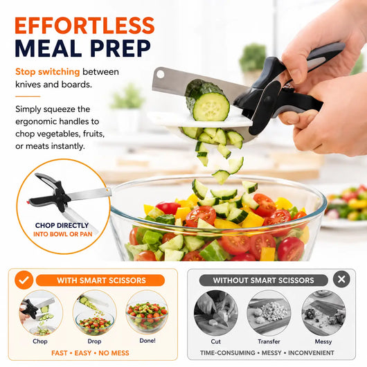 2-in-1 Kitchen Clever Knife