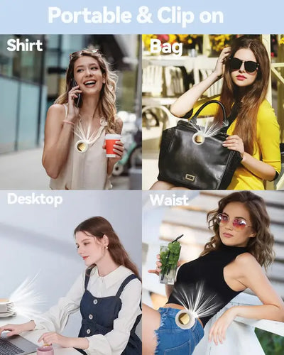 Portable Silent Mini Bladeless Electric Fan