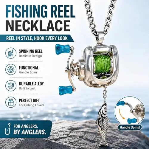 Fishing Reel Pendant