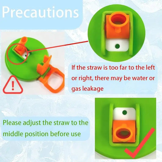 Silicone Can Sip Lid with Straw