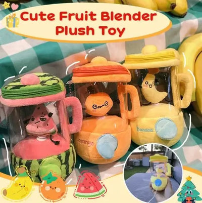 Cute Fruit Blender Plush Toy
