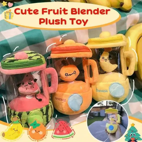 Cute Fruit Blender Plush Toy