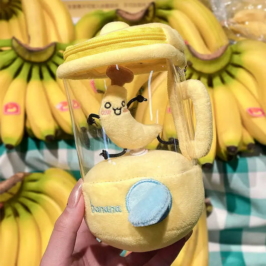 Cute Fruit Blender Plush Toy