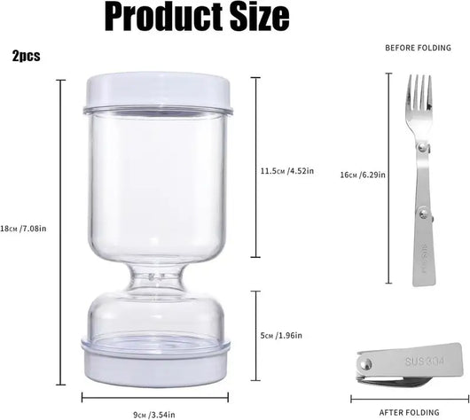 Pickle & Olive Separator Storage Jar