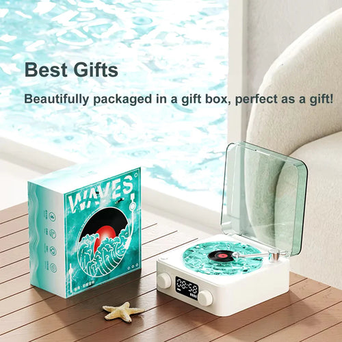 Mini Retro Record Player