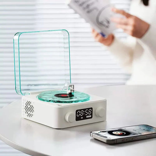 Mini Retro Record Player