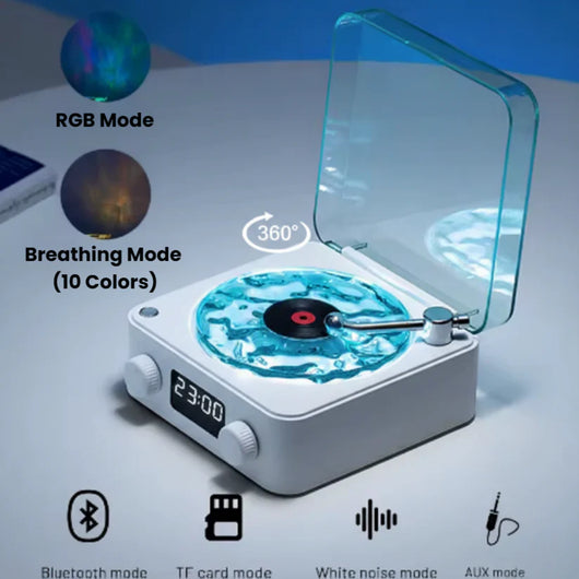 Mini Retro Record Player