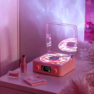 Mini Retro Record Player