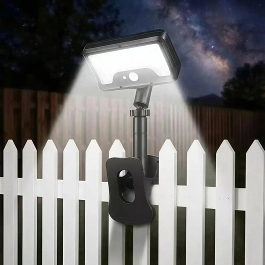 Solar Intelligent Motion Sensor Clip-On Light Outdoor