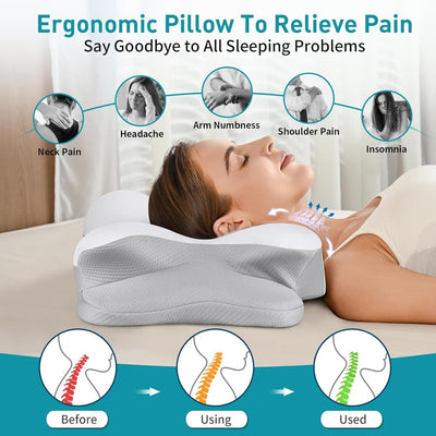 Memory Foam Cervical Pillow