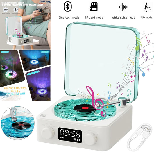 Mini Retro Record Player