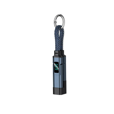4-in-1 Digital Display Keychain Charging Cable